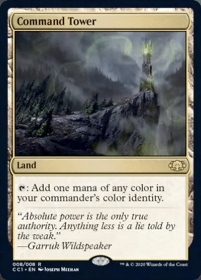 Image for Command Tower (Commander Collection: Green) (8) - Magic: The Gathering