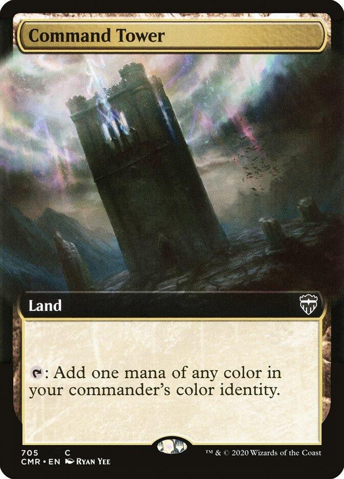 Image for Command Tower (Extended Art) (Commander Legends) (705) - Magic: The Gathering