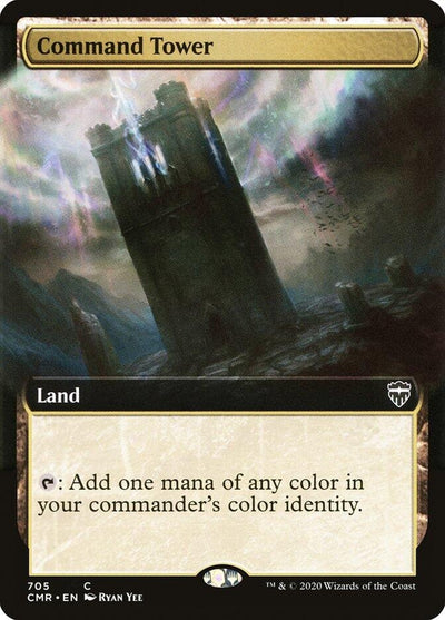 Image for Command Tower (Extended Art) (Commander Legends) (705) - Magic: The Gathering