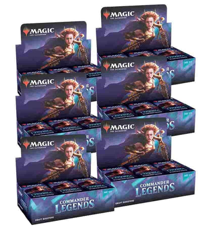Image for Commander Legends - Draft Booster Box Case (CMR)