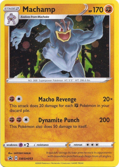 Image for Machamp - SWSH053 (SWSH: Sword & Shield Promo Cards) (SWSH053) - Pokemon