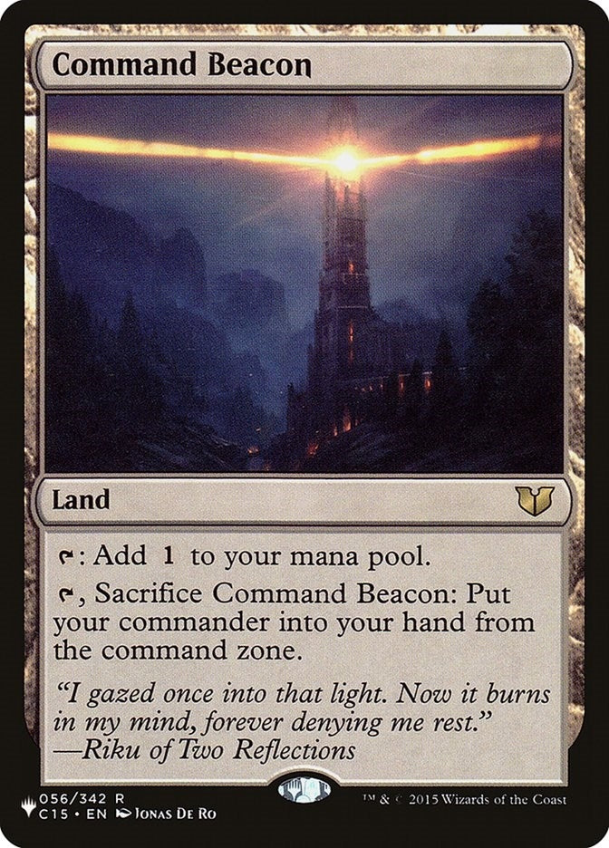 Image for Command Beacon (The List Reprints) (056/342) - Magic: The Gathering