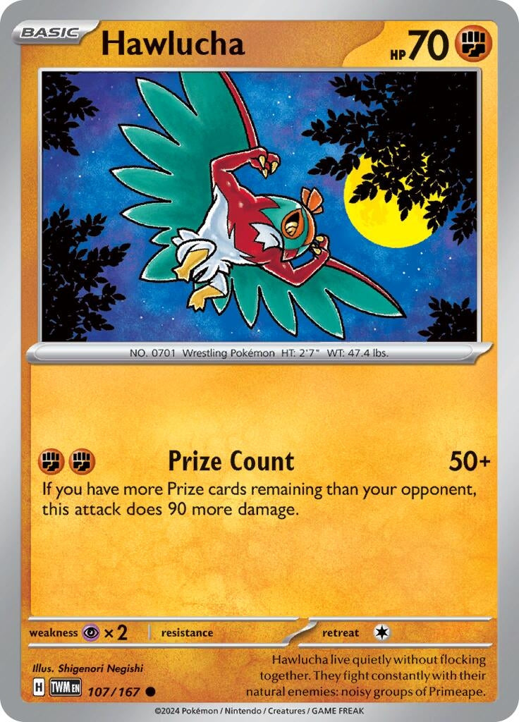 Hawlucha (SV06: Twilight Masquerade) (107/167) 