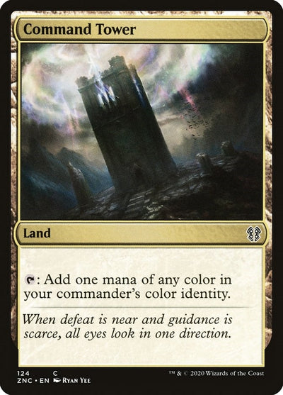 Image for Command Tower (Commander: Zendikar Rising) (124) - Magic: The Gathering