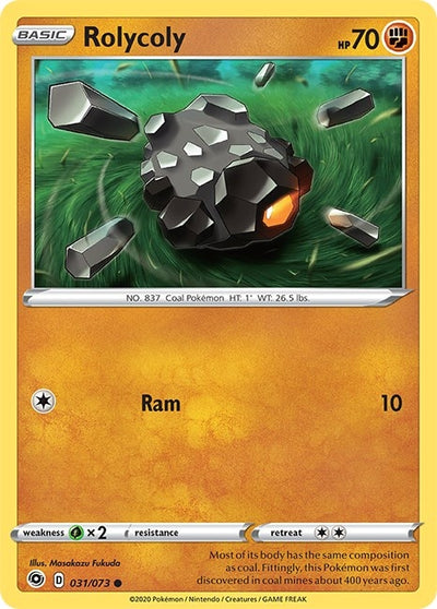 Image for Rolycoly (Champion's Path) (31/73) - Pokemon