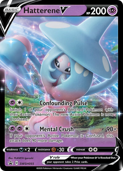 Image for Hatterene V - SWSH055 (SWSH: Sword & Shield Promo Cards) (SWSH055) - Pokemon