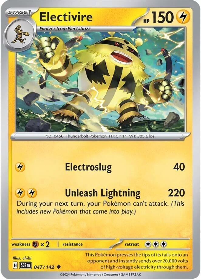 Electivire (SV07: Stellar Crown) (047/142)