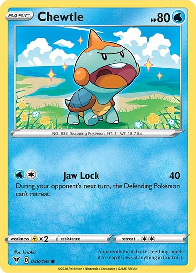 Image for Chewtle (SWSH04: Vivid Voltage) (038/185) - Pokemon
