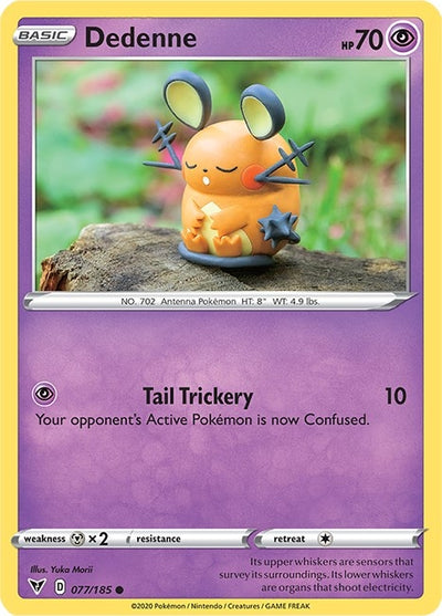 Image for Dedenne (SWSH04: Vivid Voltage) (077/185) - Pokemon