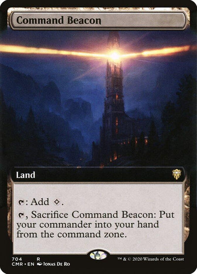 Image for Command Beacon (Extended Art) (Commander Legends) (704) - Magic: The Gathering