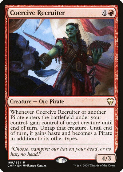 Image for Coercive Recruiter (Commander Legends) (169) - Magic: The Gathering