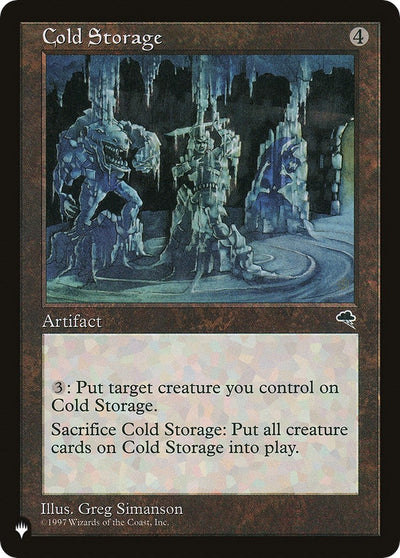 Image for Cold Storage (The List Reprints) - Magic: The Gathering
