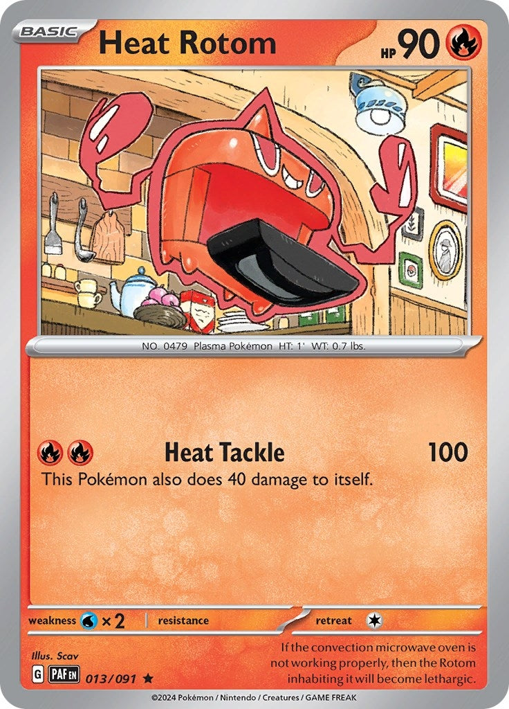 Heat Rotom (SV: Paldean Fates) (013/091)