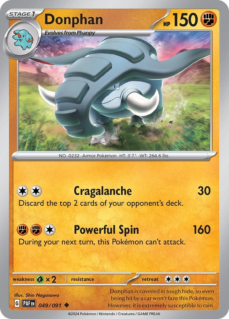 Donphan (SV: Paldean Fates) (049/091) 