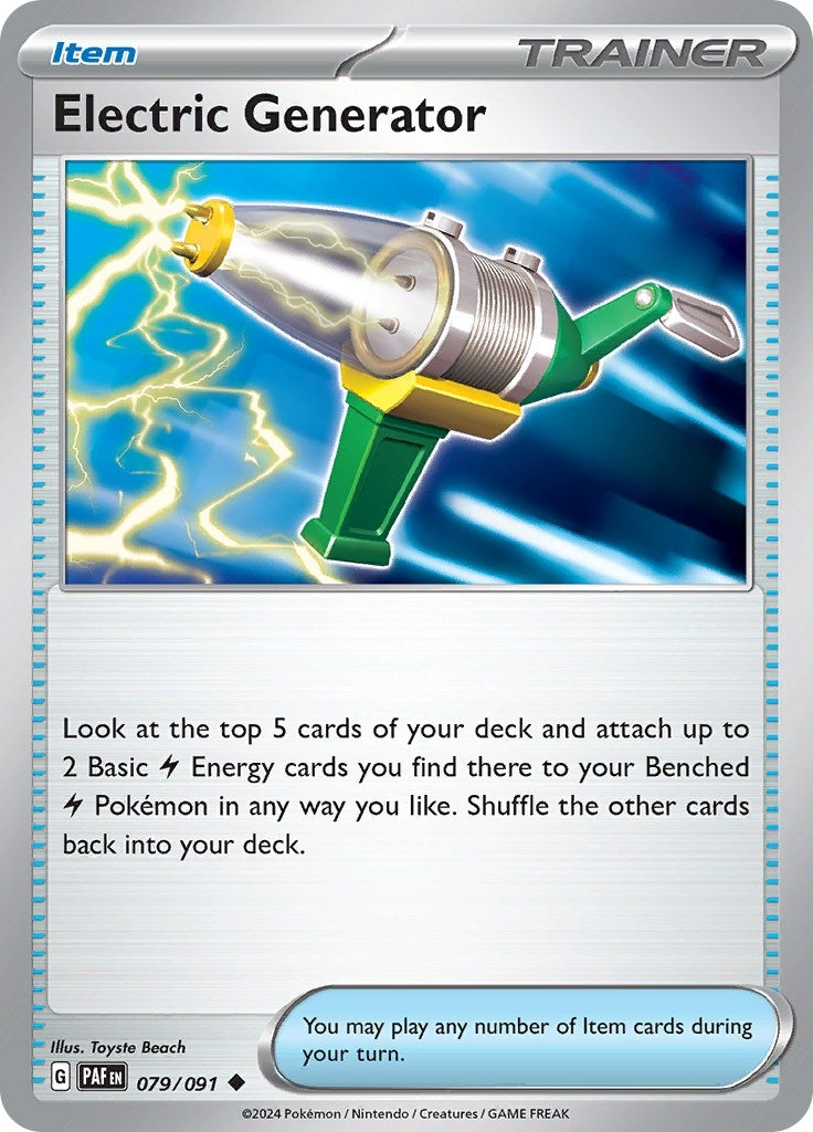 Electric Generator (SV: Paldean Fates) (079/091) 
