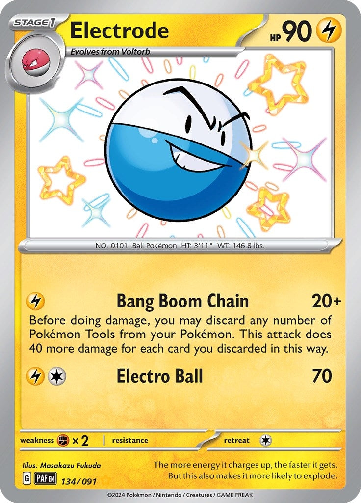 Electrode (SV: Paldean Fates) (134/091) 