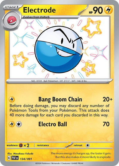 Electrode (SV: Paldean Fates) (134/091) 