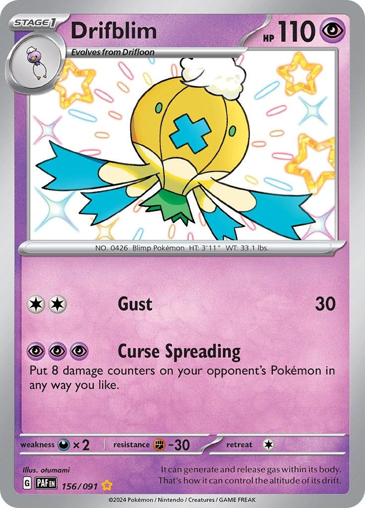 Drifblim (SV: Paldean Fates) (156/091)