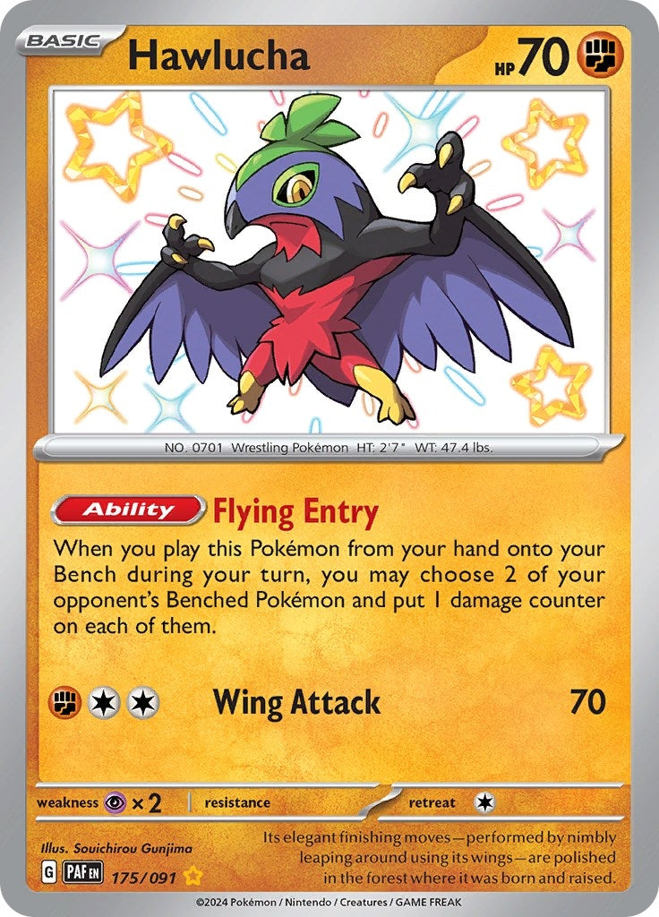 Hawlucha (SV: Paldean Fates) (175/091) 