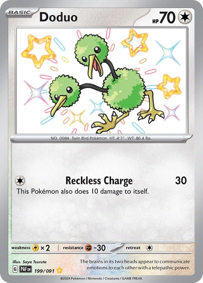 Doduo (SV: Paldean Fates) (199/091) 