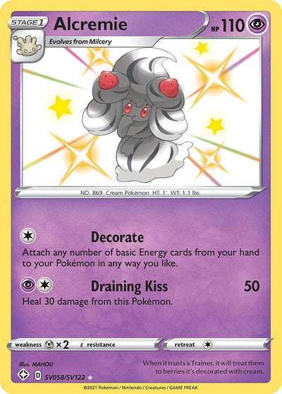 Image for Alcremie (Shining Fates: Shiny Vault) (SV058/SV122) - Pokemon
