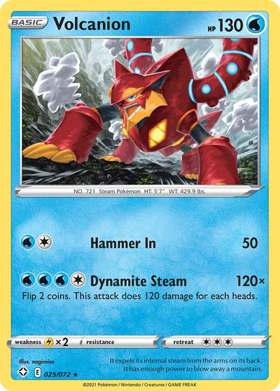 Image for Volcanion (Shining Fates) (025/072) - Pokemon