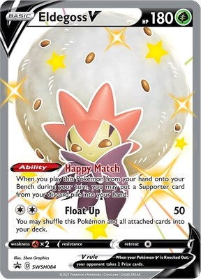 Image for Eldegoss V - SWSH084 (SWSH: Sword & Shield Promo Cards) (SWSH084) - Pokemon