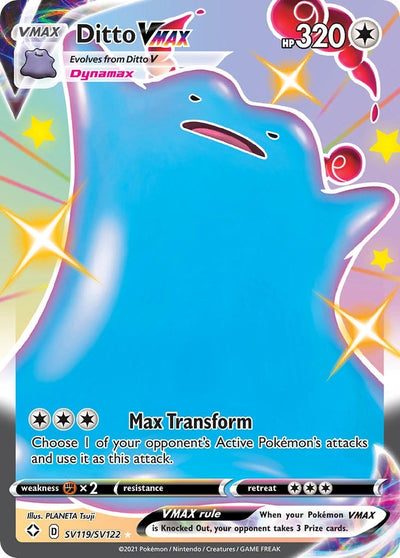 Image for Ditto VMAX (Shining Fates: Shiny Vault) (SV119/SV122) - Pokemon