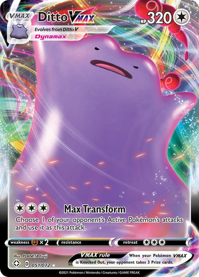 Image for Ditto VMAX (Shining Fates) (051/072) - Pokemon
