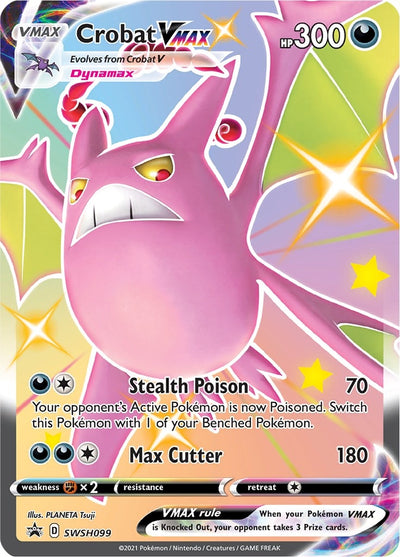 Image for Crobat VMAX - SWSH099 (SWSH: Sword & Shield Promo Cards) (SWSH099) - Pokemon