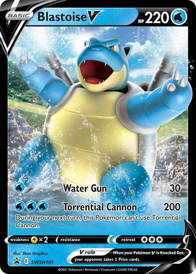 Image for Blastoise V - SWSH101 (SWSH: Sword & Shield Promo Cards) (SWSH101) - Pokemon