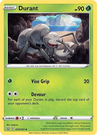 Image for Durant (SWSH05: Battle Styles) (010/163) - Pokemon