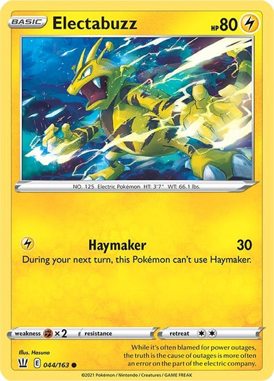 Image for Electabuzz (SWSH05: Battle Styles) (044/163) - Pokemon