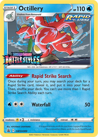 Image for Octillery - SWSH089 (Prerelease) (SWSH: Sword & Shield Promo Cards) (SWSH089) - Pokemon