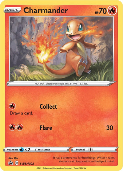 Image for Charmander - SWSH092 (SWSH: Sword & Shield Promo Cards) (SWSH092) - Pokemon