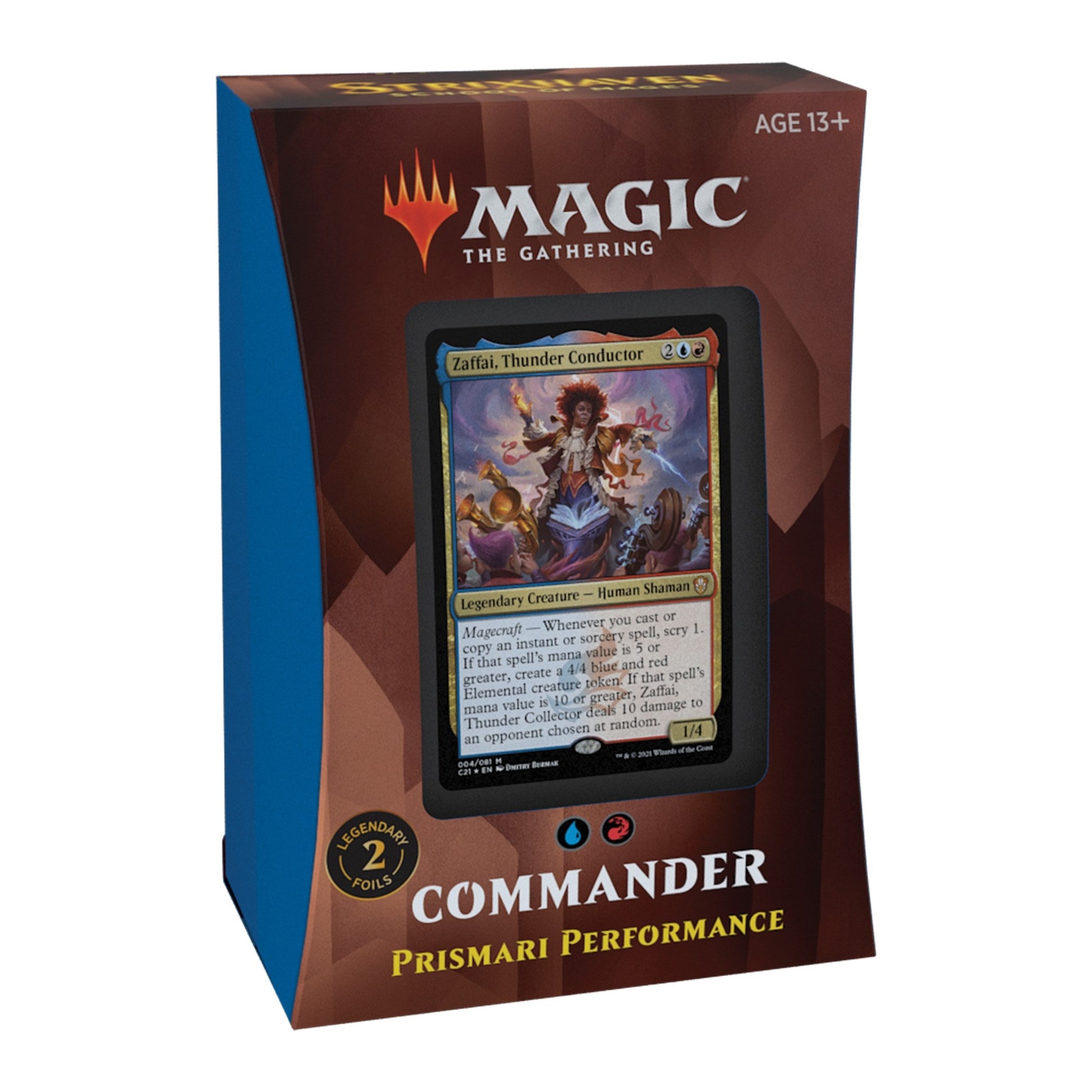 Image for Commander 2021 Deck - Prismari Performance (C21)