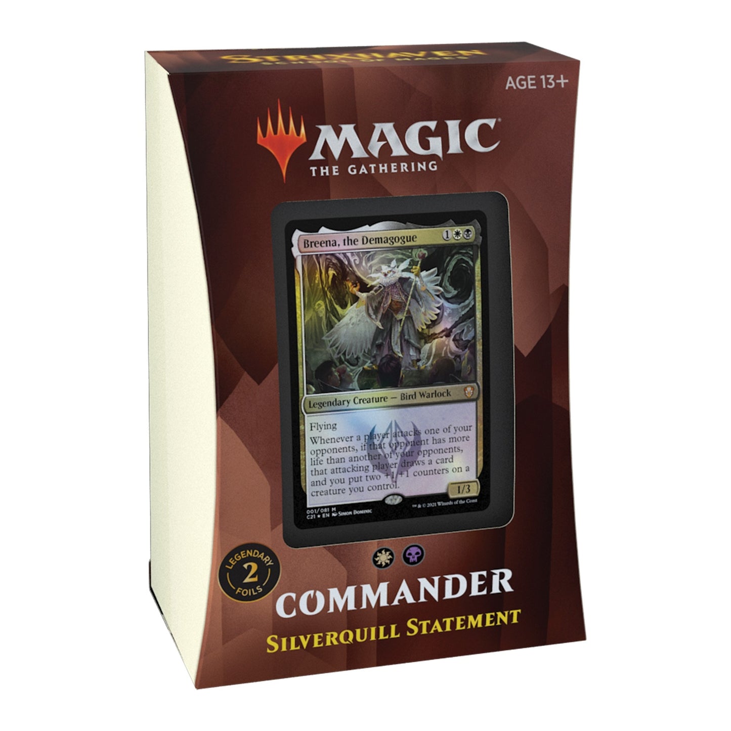 Image for Commander 2021 Deck - Silverquill Statement (C21)