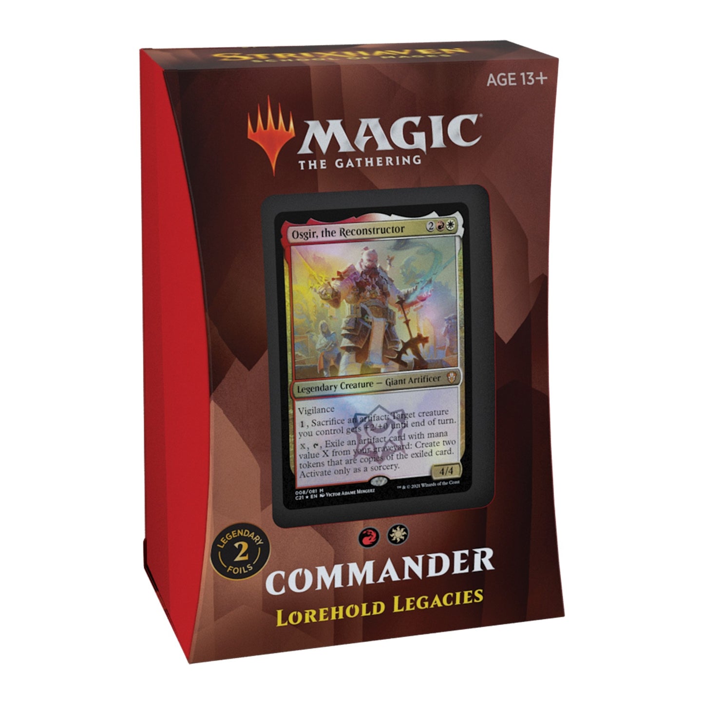 Image for Commander 2021 Deck - Lorehold Legacies (C21)