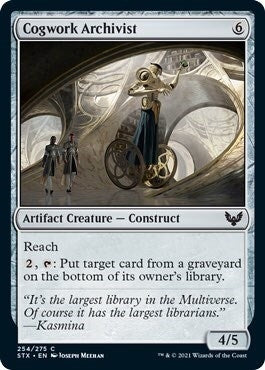 Image for Cogwork Archivist (Strixhaven: School of Mages) (254) - Magic: The Gathering