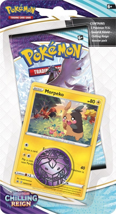 Image for Chilling Reign Single Pack Blister [Morpeko] (SWSH06)