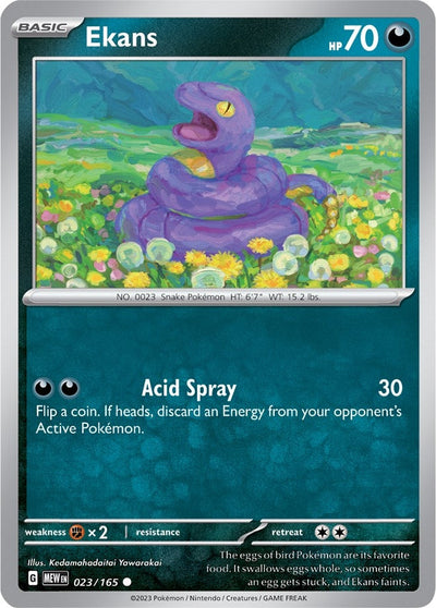 Ekans (SV: Scarlet &amp; Violet 151) (023/165) 