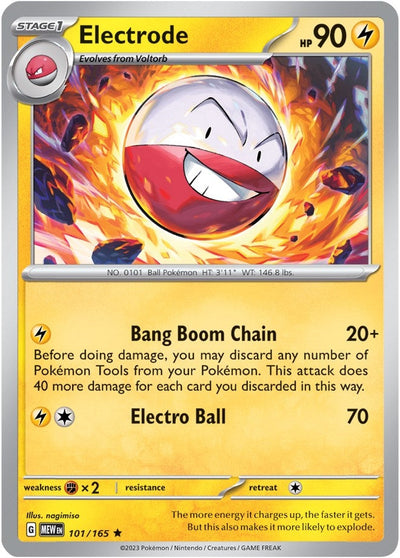 Electrode (SV: Scarlet &amp; Violet 151) (101/165) 