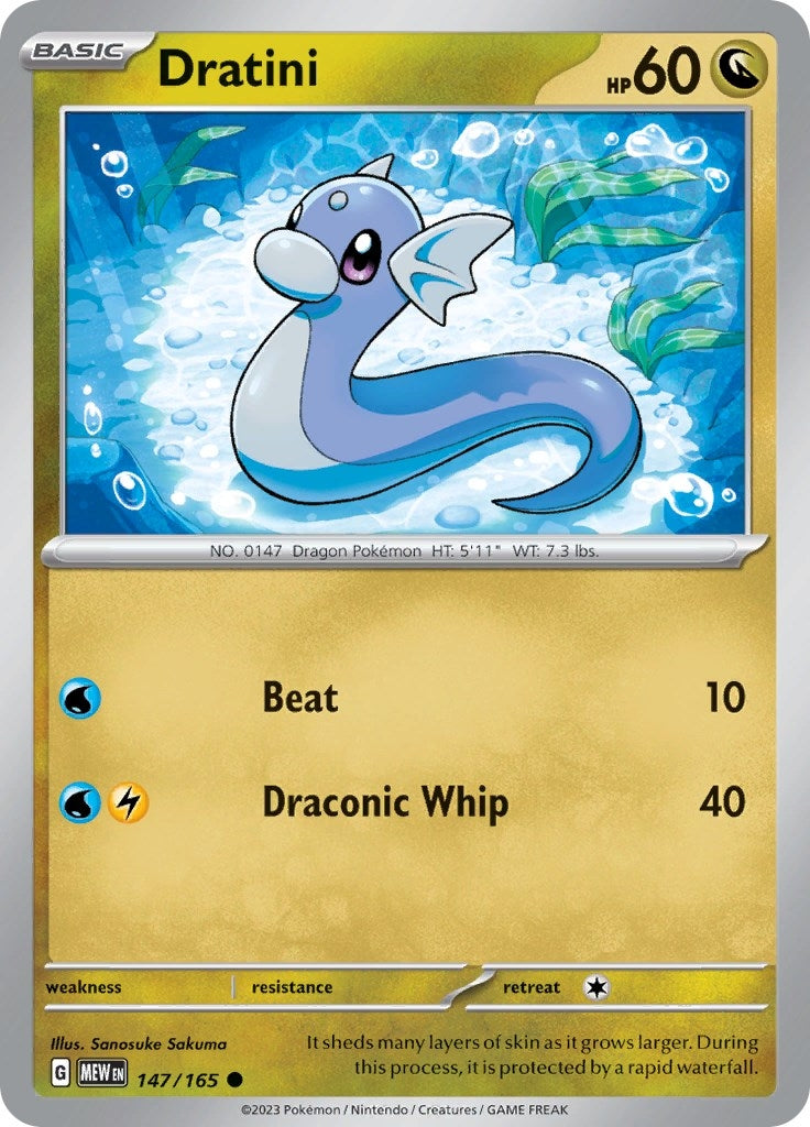 Dratini (SV: Scarlet &amp; Violet 151) (147/165) 