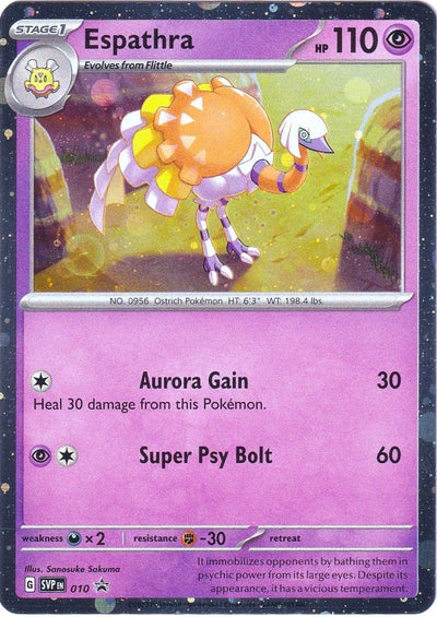 Espathra - 010 (SV: Scarlet &amp; Violet Promo Cards) (010) 