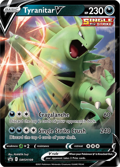 Image for Tyranitar V - SWSH109 (SWSH: Sword & Shield Promo Cards) (SWSH109) - Pokemon