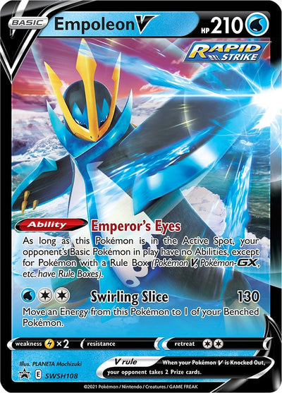 Image for Empoleon V - SWSH108 (SWSH: Sword & Shield Promo Cards) (SWSH108) - Pokemon