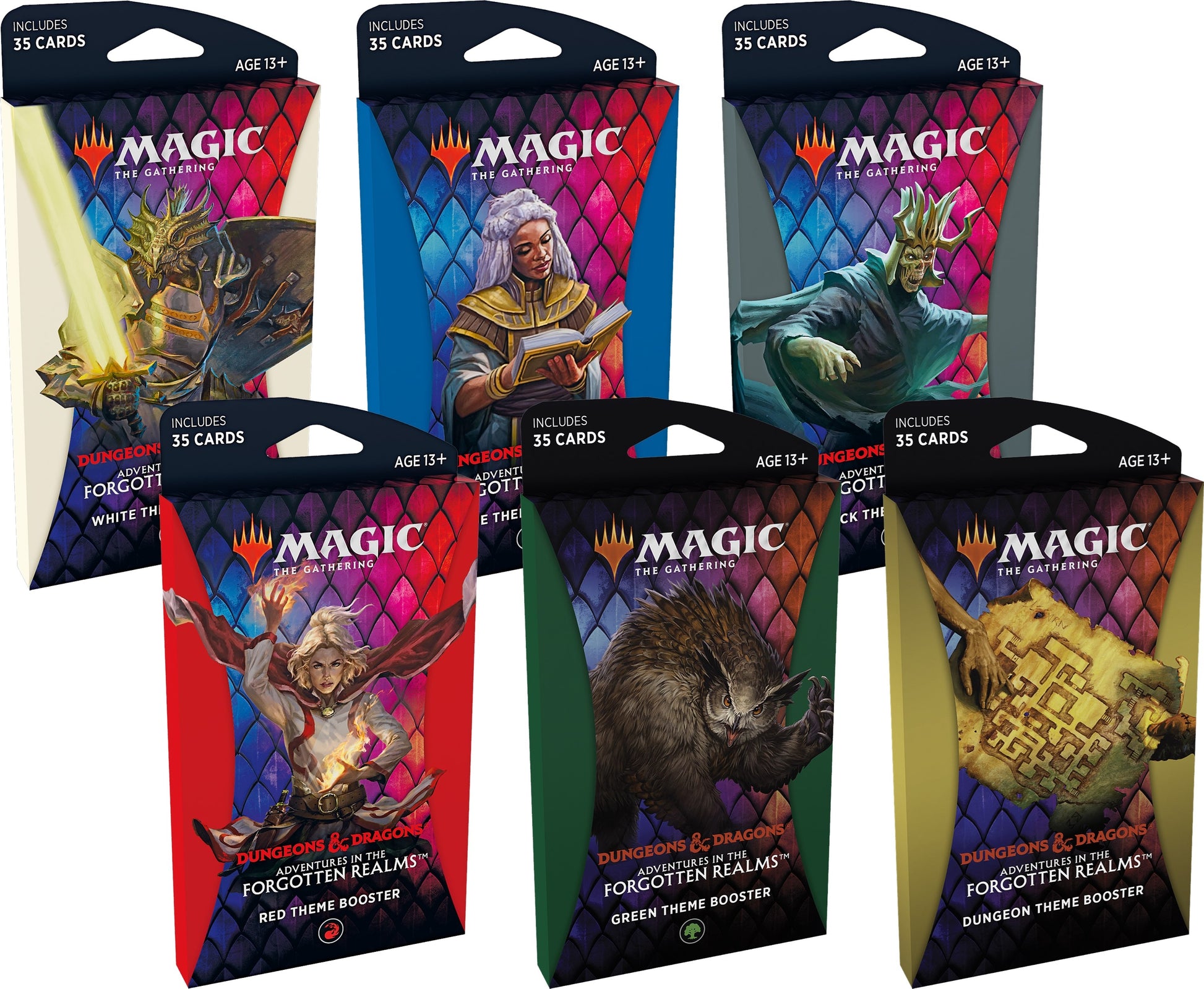 Image for Adventures in the Forgotten Realms - Theme Booster [Set of 6] (AFR)