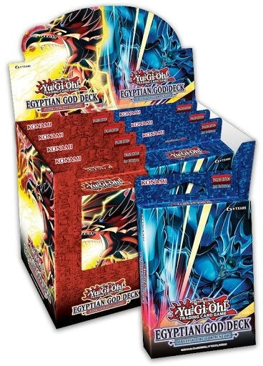 Image for Egyptian God Deck Display - Slifer the Sky Dragon & Obelisk the Tormentor [1st Edition] [Egyptian God Deck: Slifer the Sky Dragon]