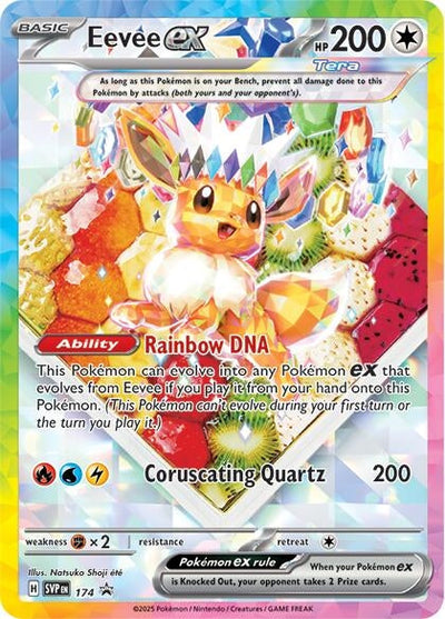 Eevee ex - 174 (SV: Scarlet &amp; Violet Promo Cards) (174) 