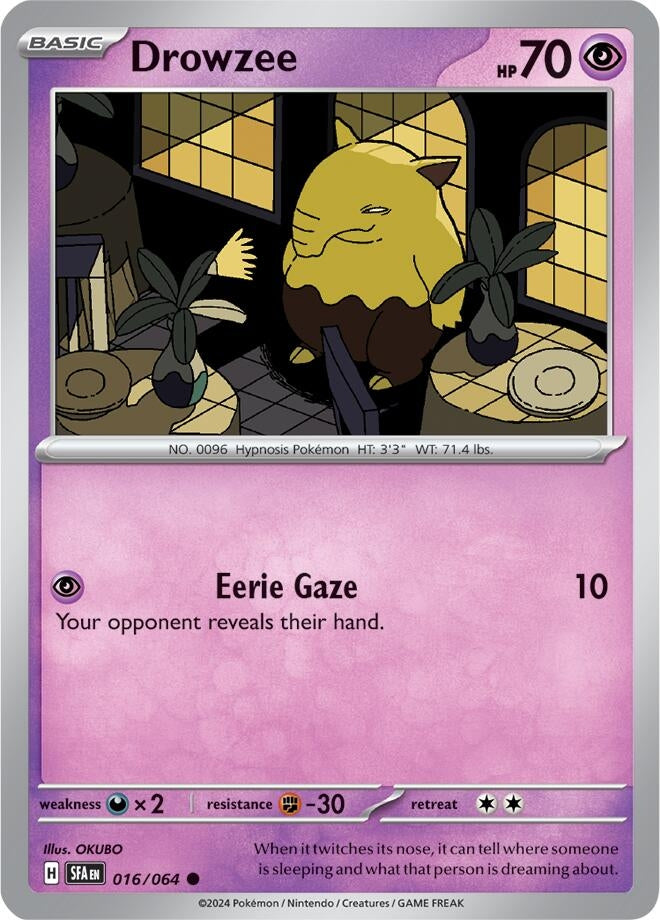 Drowzee (SV: Shrouded Fable) (016/064)